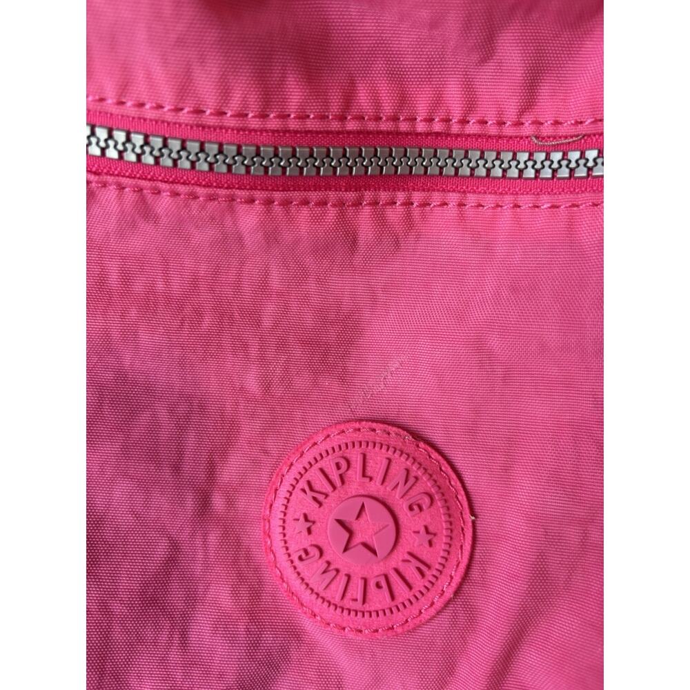 Kipling Hot Pink Backpack - Picture 3 of 10